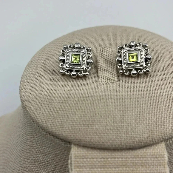 Rare Jennifer Cary 925 Silver Gemstone Earrings & Pendants Set - Picture 3 of 15